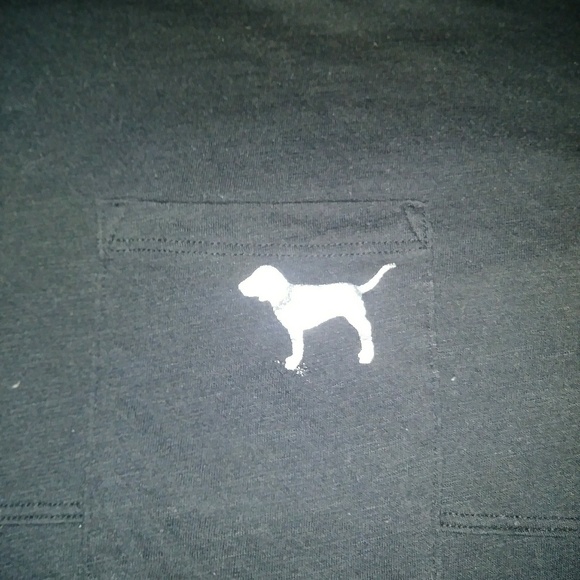 Pink md long sleeve bling pocket tee - Picture 5 of 5